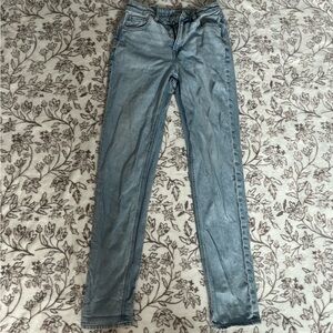American Eagle Outfitters Light Blue Strigid Mom Jeans